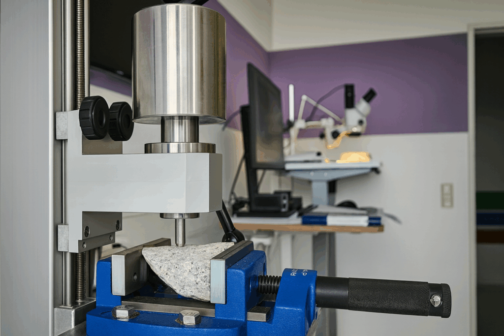 Cerchar im Baugrundlabor